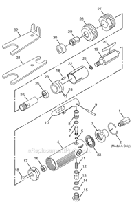 Part Location Diagram of CA144888 Chicago Pneumatic Rotor